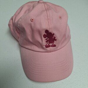 Walt Disney World Mickey Pink Hat Youth Adjustable‎ Cap Girl Princess Vacation